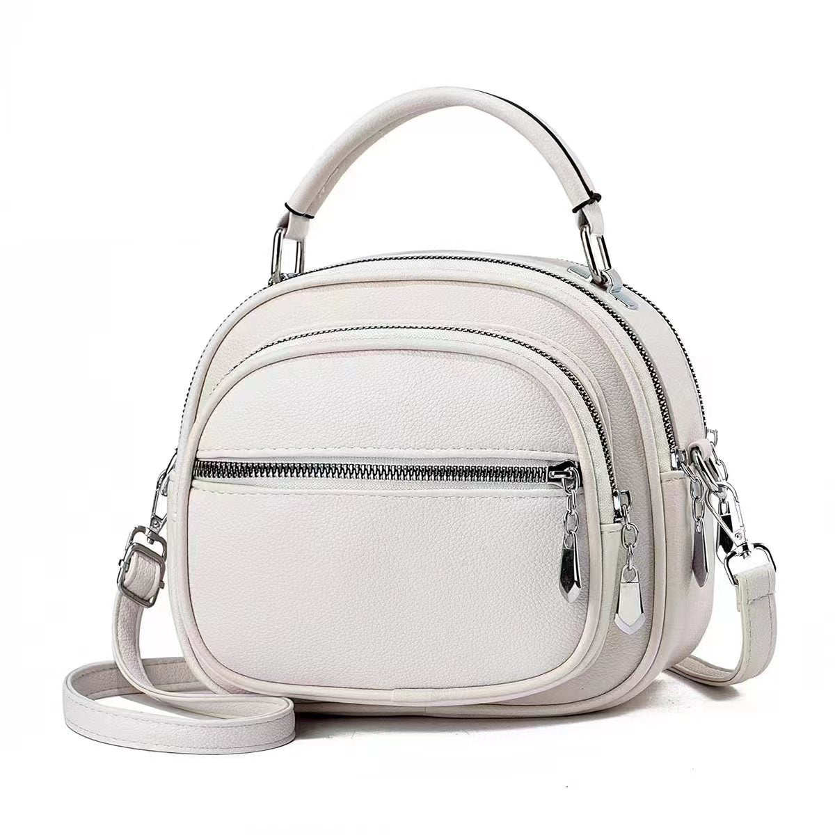 Sac messager multicouche femme Simple grande capacité