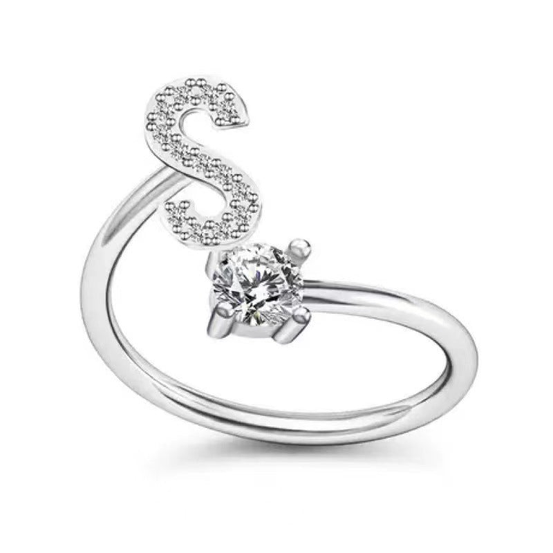 Anillo Letras Inglesas Boca Viva