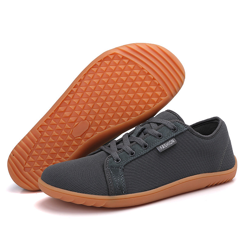 Chaussures décontractées à la mode en maille à bout large