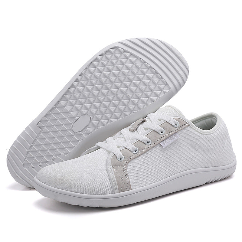 Chaussures décontractées à la mode en maille à bout large