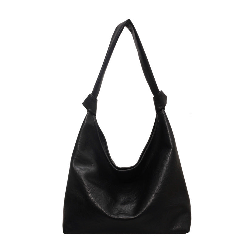 Bolso de axila Bolsos de mano retro casuales de gran capacidad para mujer