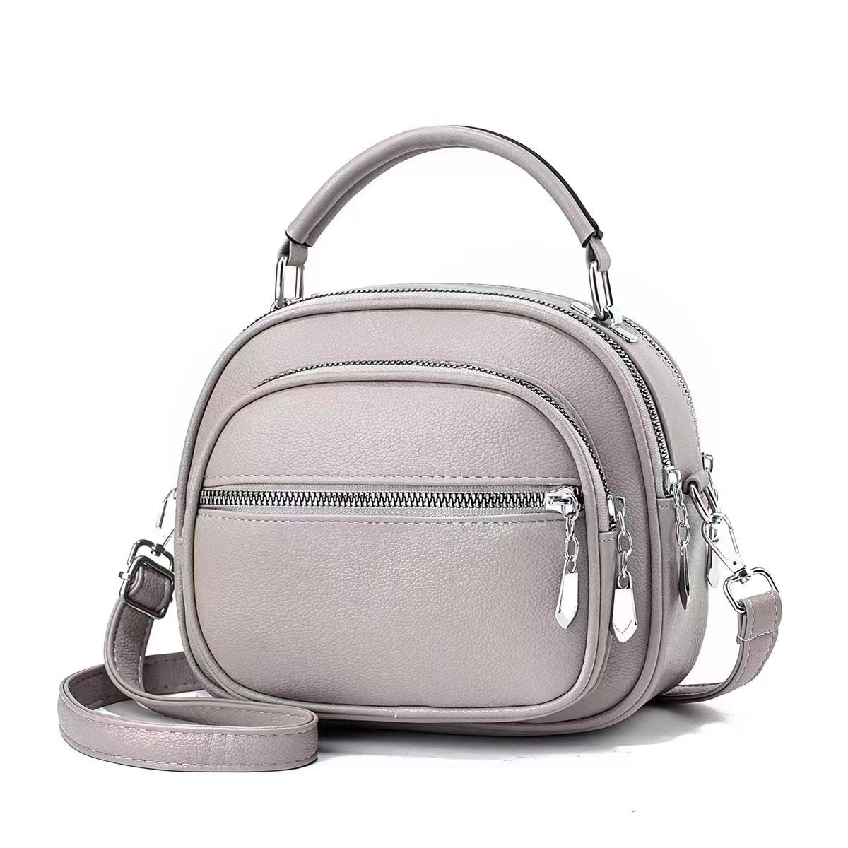 Sac messager multicouche femme Simple grande capacité