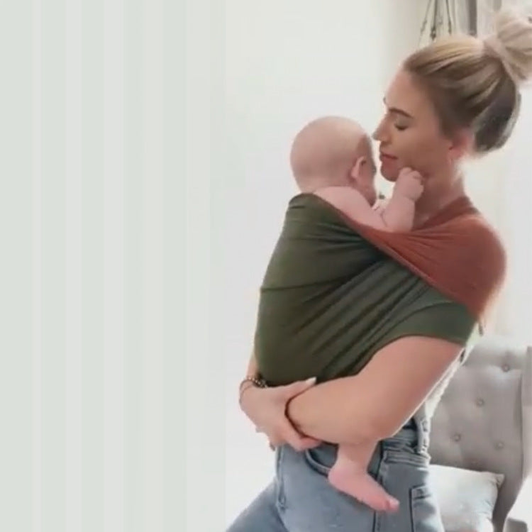 Sangle de porte-bébé à maintien horizontal