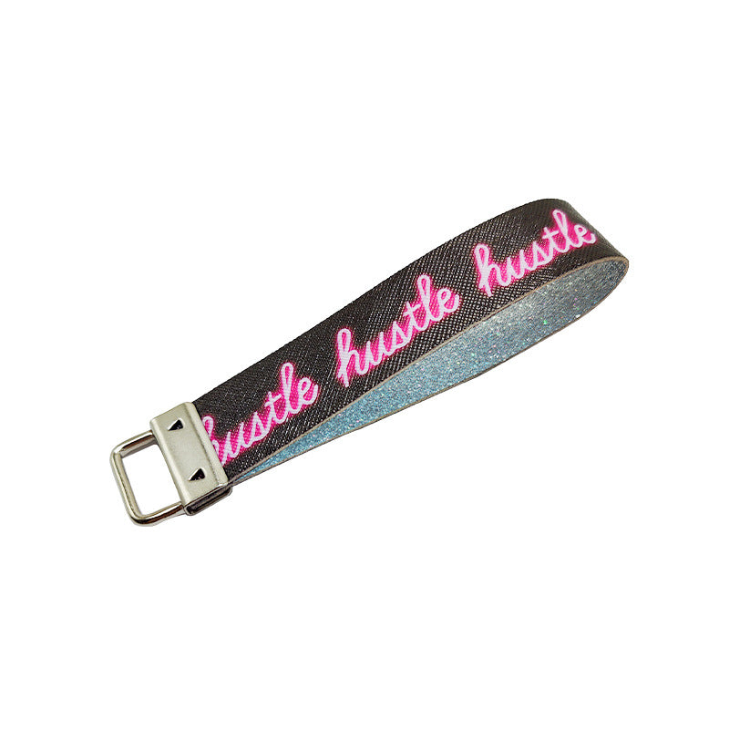 Porte-clés en cuir PU pour hommes et femmes