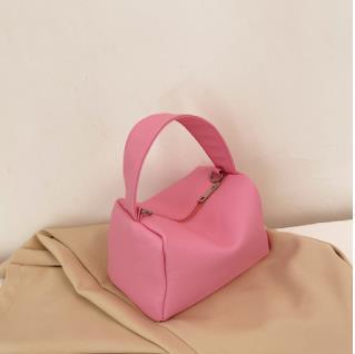 Bolso de mano con cadena todo fósforo de nueva moda de primavera
