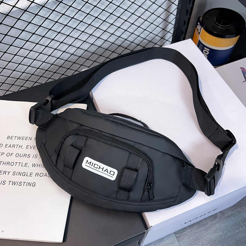 Sac de poitrine pour vêtements de travail, tendance de rue, sac à bandoulière personnalisé Hip Hop