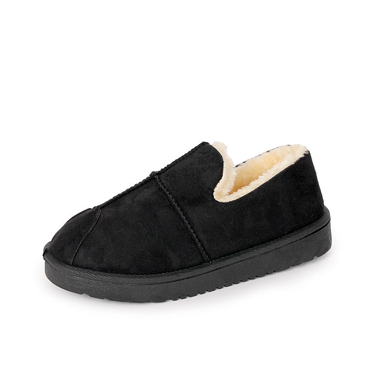 Women's Cotton Warm With Velvet Snow Boots