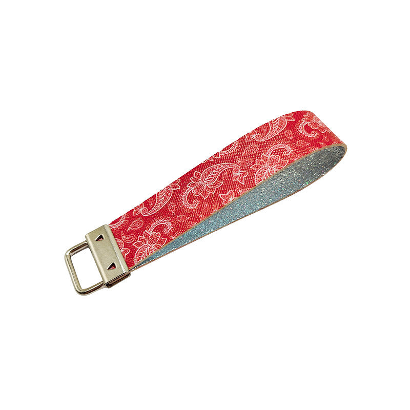 Porte-clés en cuir PU pour hommes et femmes