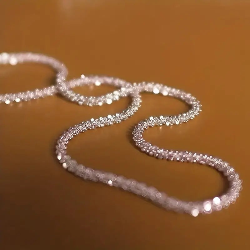 Titanium Steel Starry Cauliflower Necklace For Women DIY
