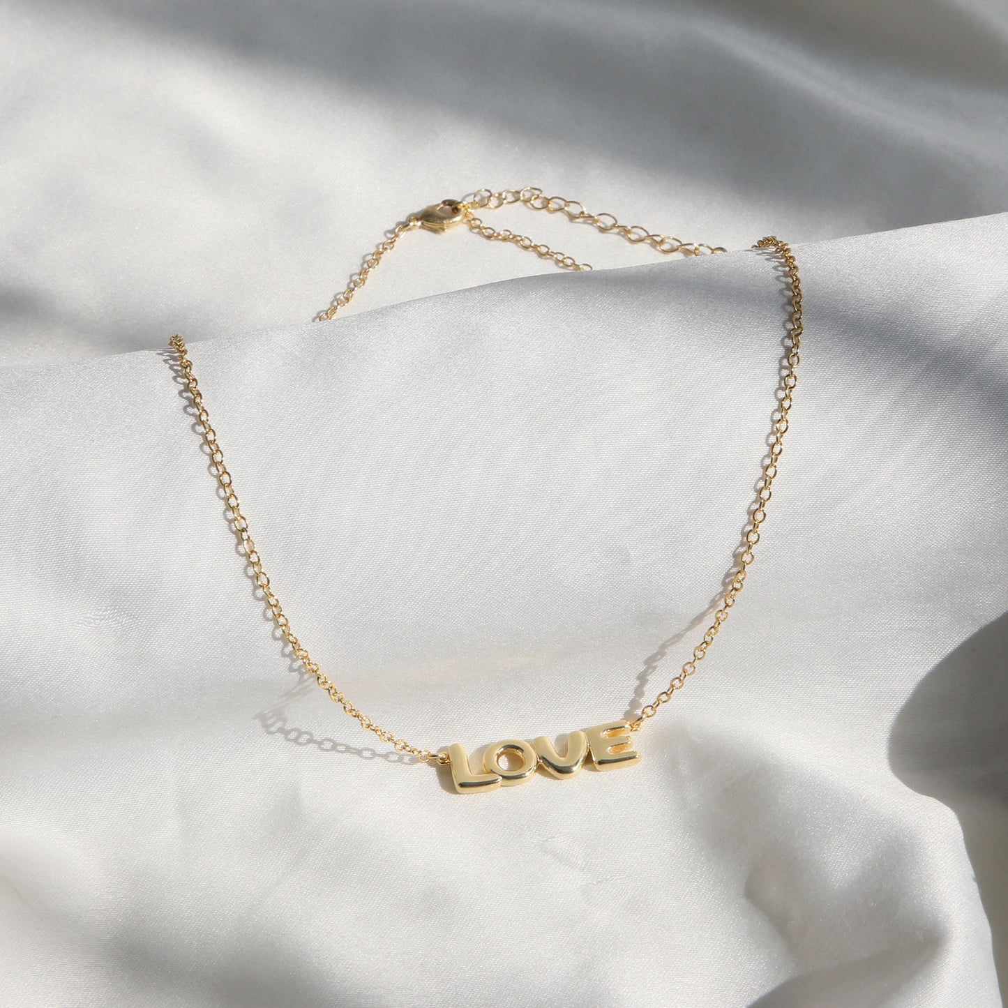 Fashion 18K Gold Brass Balloon Necklace