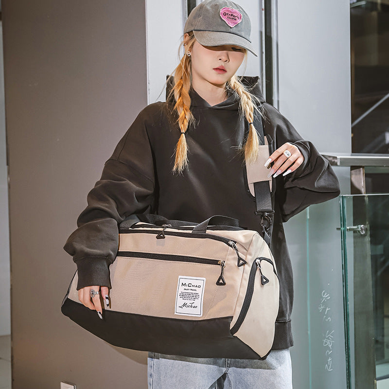 Sac de voyage multifonctionnel, sac à dos Simple, sac à bagages de grande capacité