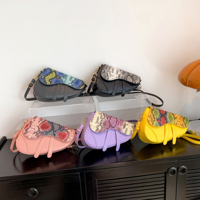Sac à bandoulière pour femmes, sac de selle décontracté de Style occidental