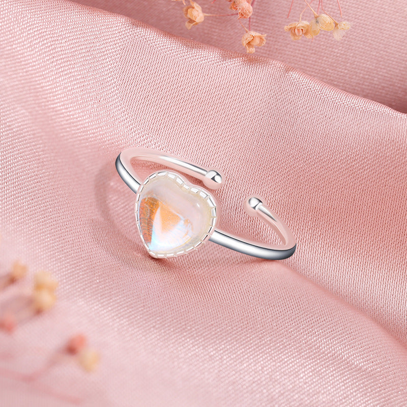 Women's Moonstone Fashion Personality Ring