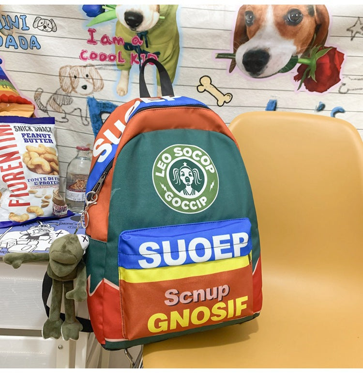 Sac à dos décontracté de grande capacité