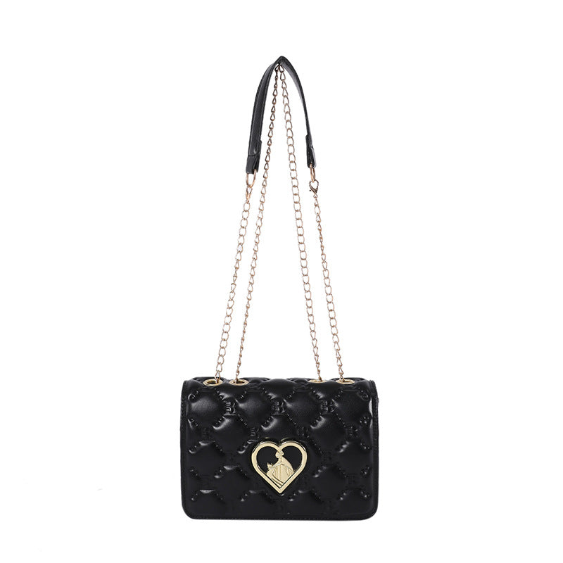 Bolso bandolera moderno con cadena simple para mujer