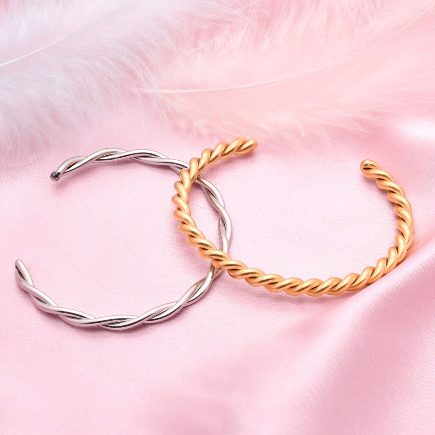 Bracelet d'ouverture de bracelet simple à motif de vague