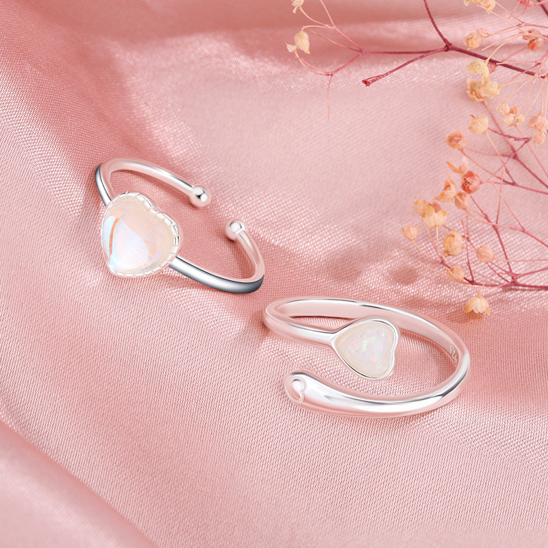 Women's Moonstone Fashion Personality Ring