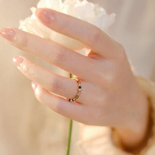 Women's Small Tourmaline Ball Ring