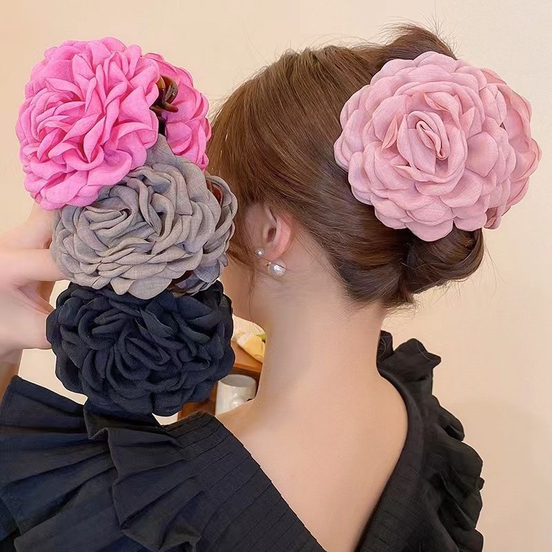 Barrettes gracieuses simples à fleurs pour femmes