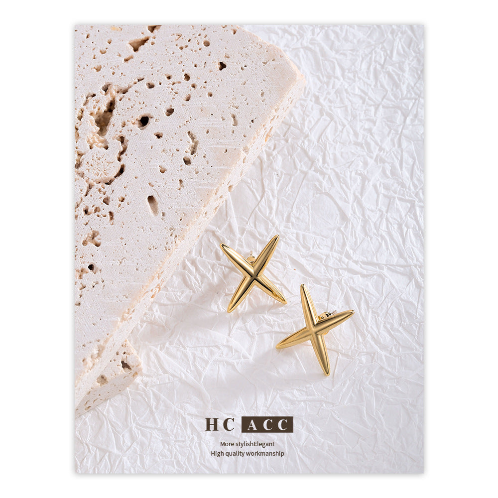 Personalized Minority Design Ear Studs Simple Graceful Geometric Earrings