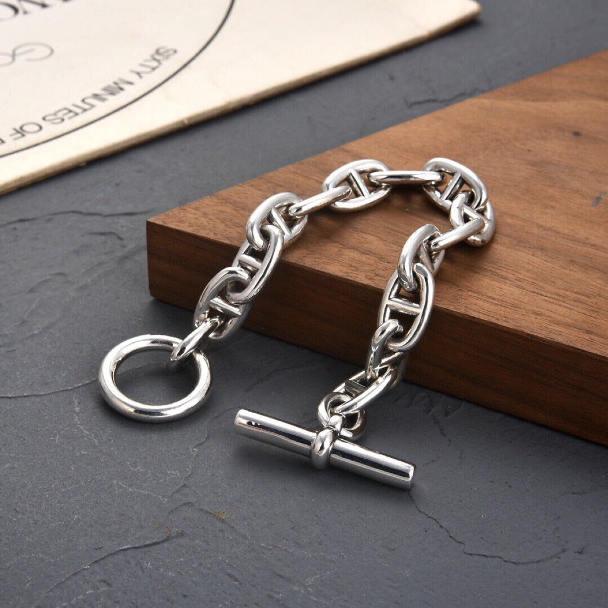 Pig Nose Bracelet Men And Women Retro Heavy Industry