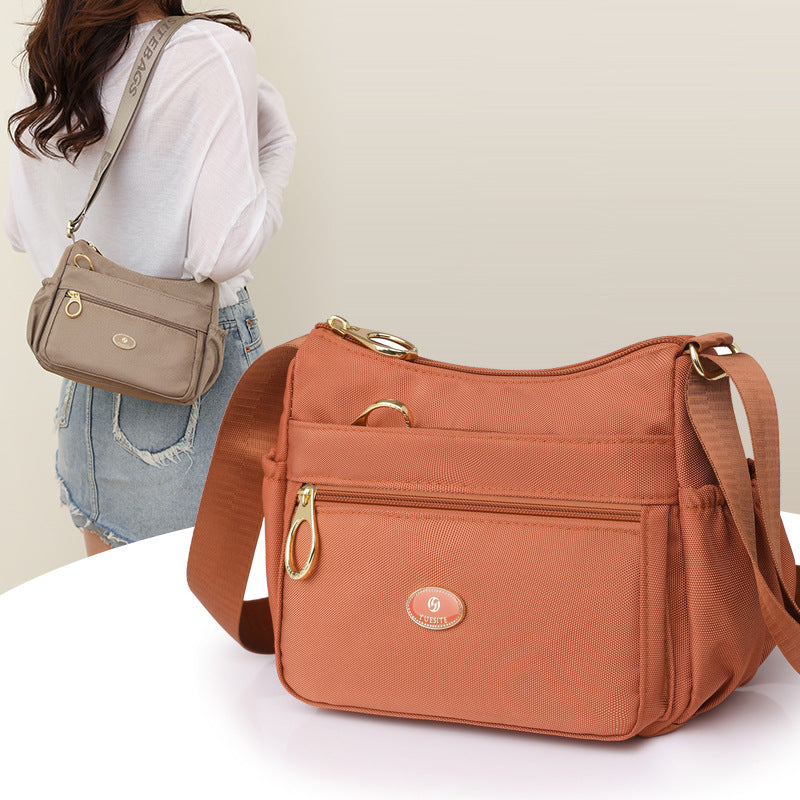 Sac messager à bandoulière de grande capacité pour femmes, mode Simple