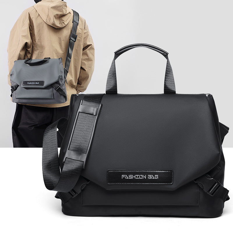 Sac à bandoulière imperméable et résistant à l'usure, petit sac de cyclisme carré pour loisirs et déplacements, tendance