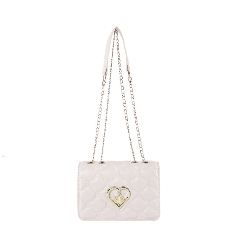 Bolso bandolera moderno con cadena simple para mujer
