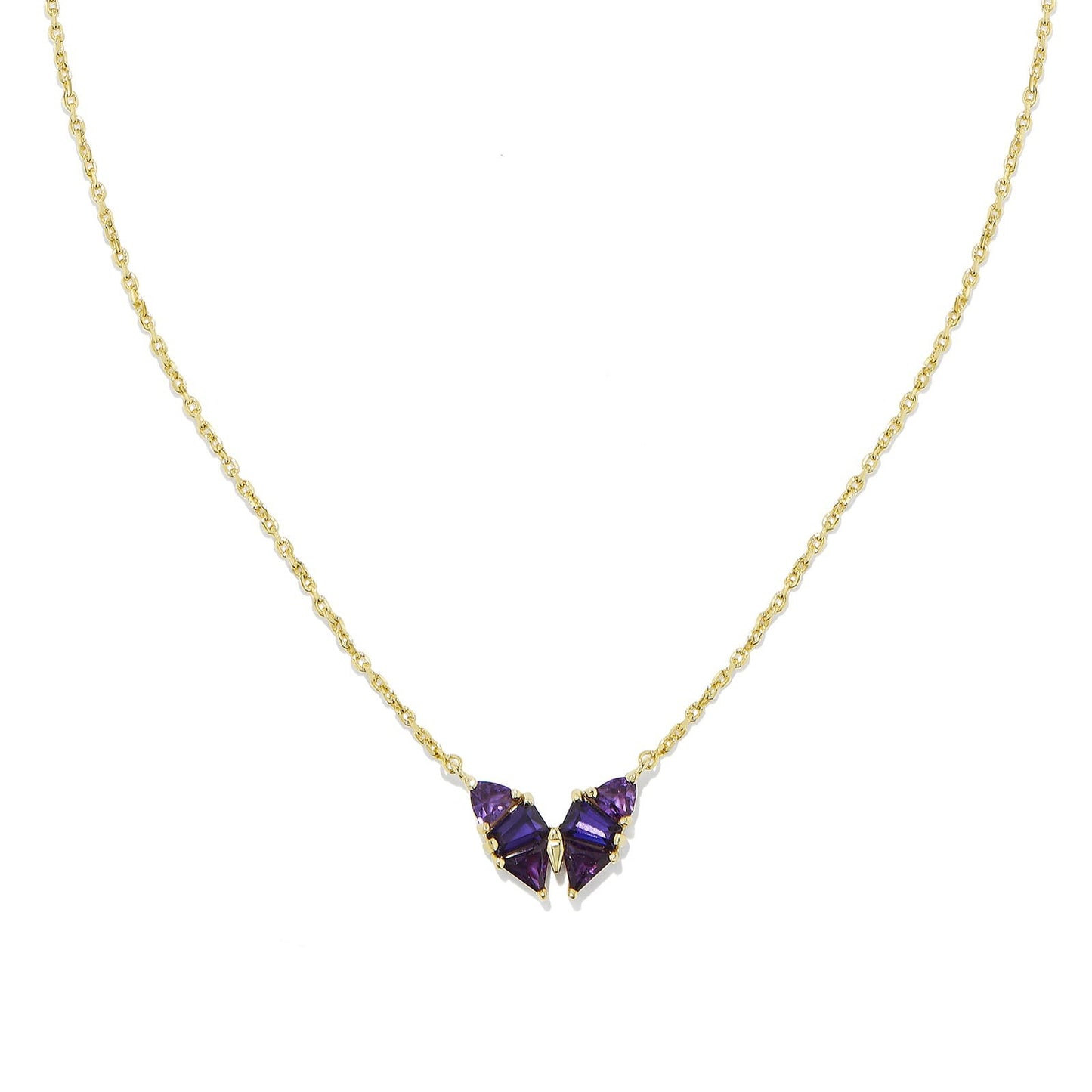 Collier en acier inoxydable avec pendentif en cristal