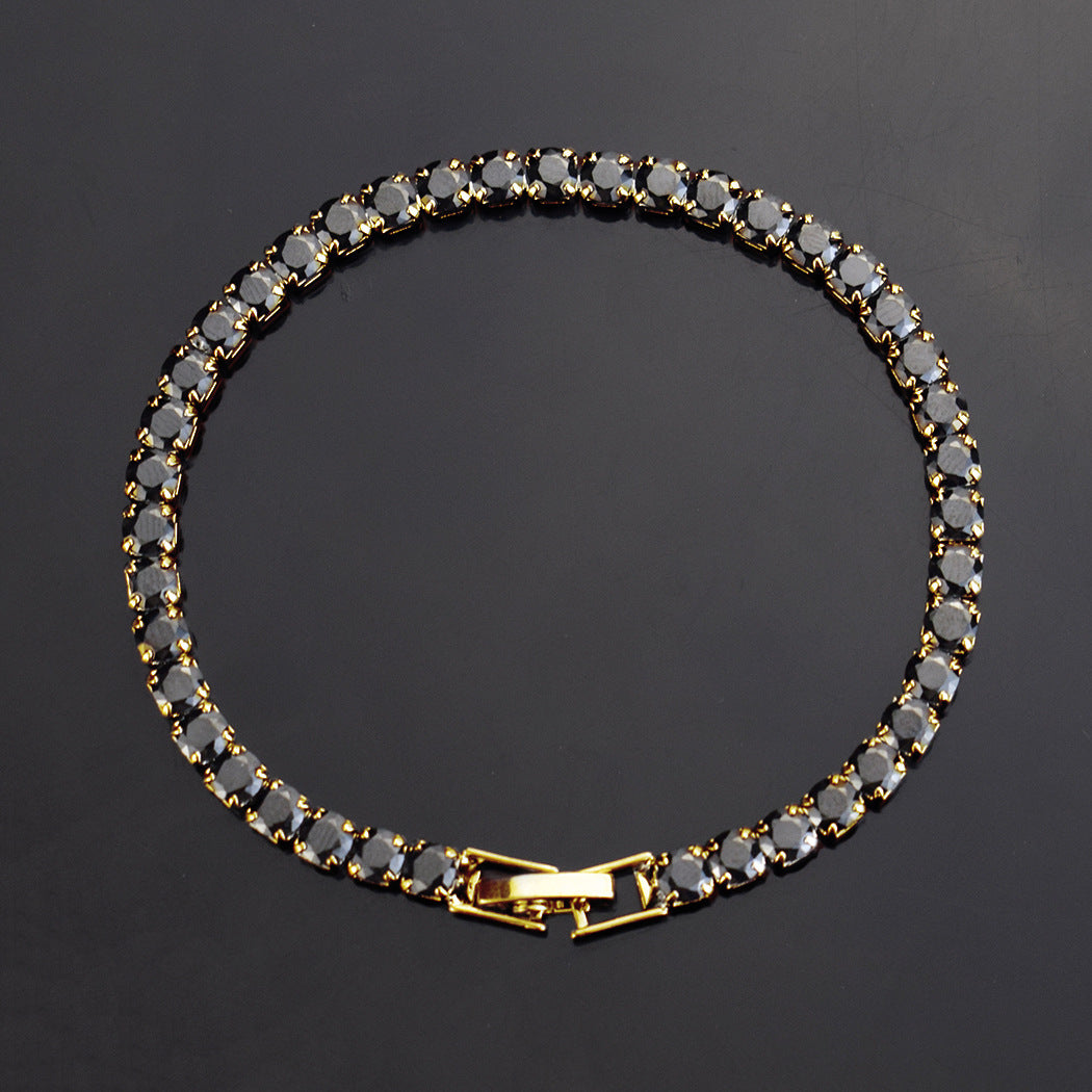 Bracelet tennis diamant mode femme
