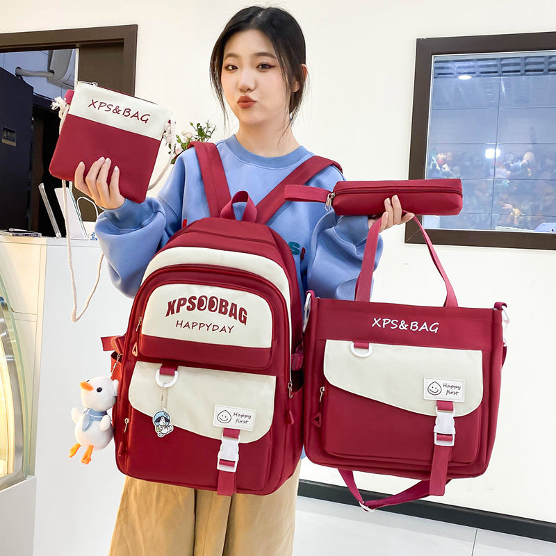 Cartable Ins en quatre pièces pour les collèges et lycées
