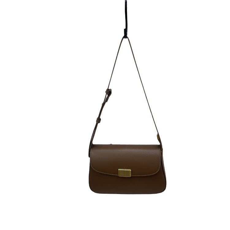Automne et hiver nouvelle minorité tout-match décontracté petit sac carré épaule sous les bras sac de messager