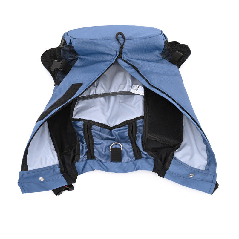 Sac de transport de sortie pour chien, sac à dos pour animaux de compagnie, grand sac à dos respirant
