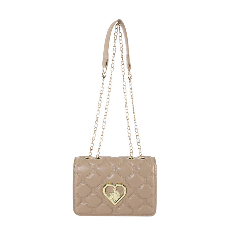 Bolso bandolera moderno con cadena simple para mujer