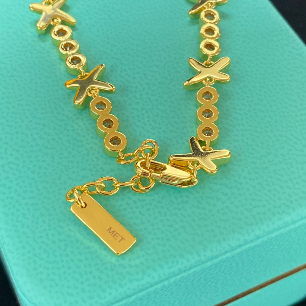 Costume de bijoux en laiton de mode incrusté de strass