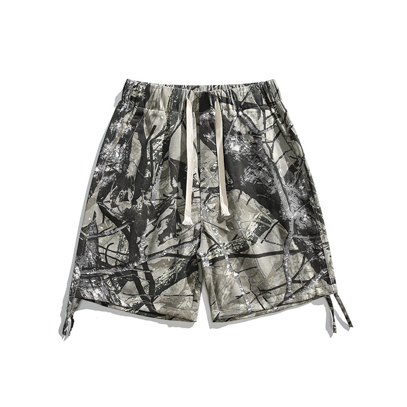 Men's Outdoor Work Clothes Shorts Summer Branches