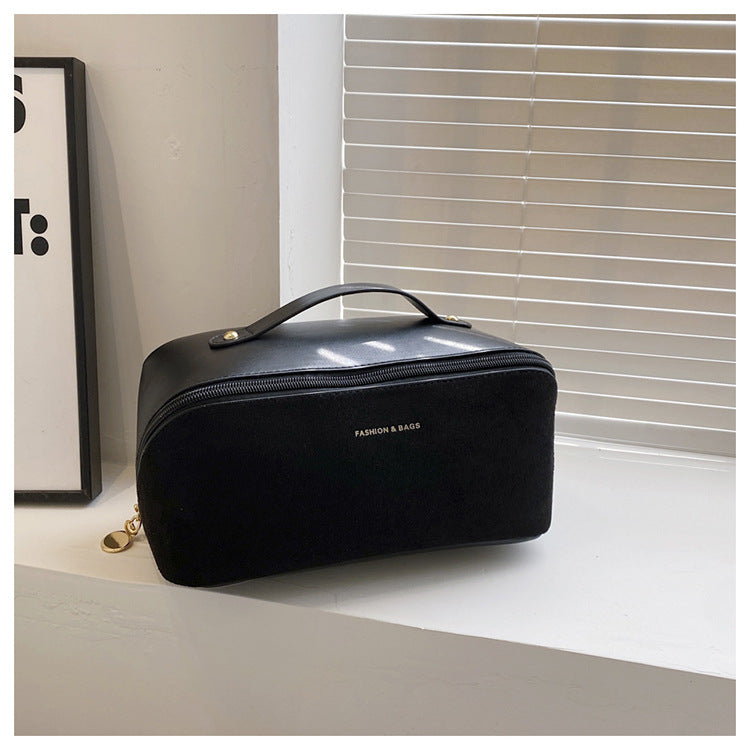 Bolso de mano de gamuza portátil de gran capacidad de Minority Design