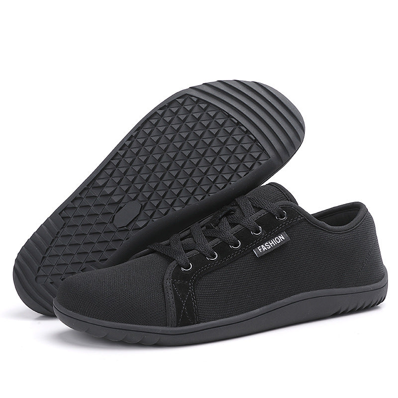 Chaussures décontractées à la mode en maille à bout large