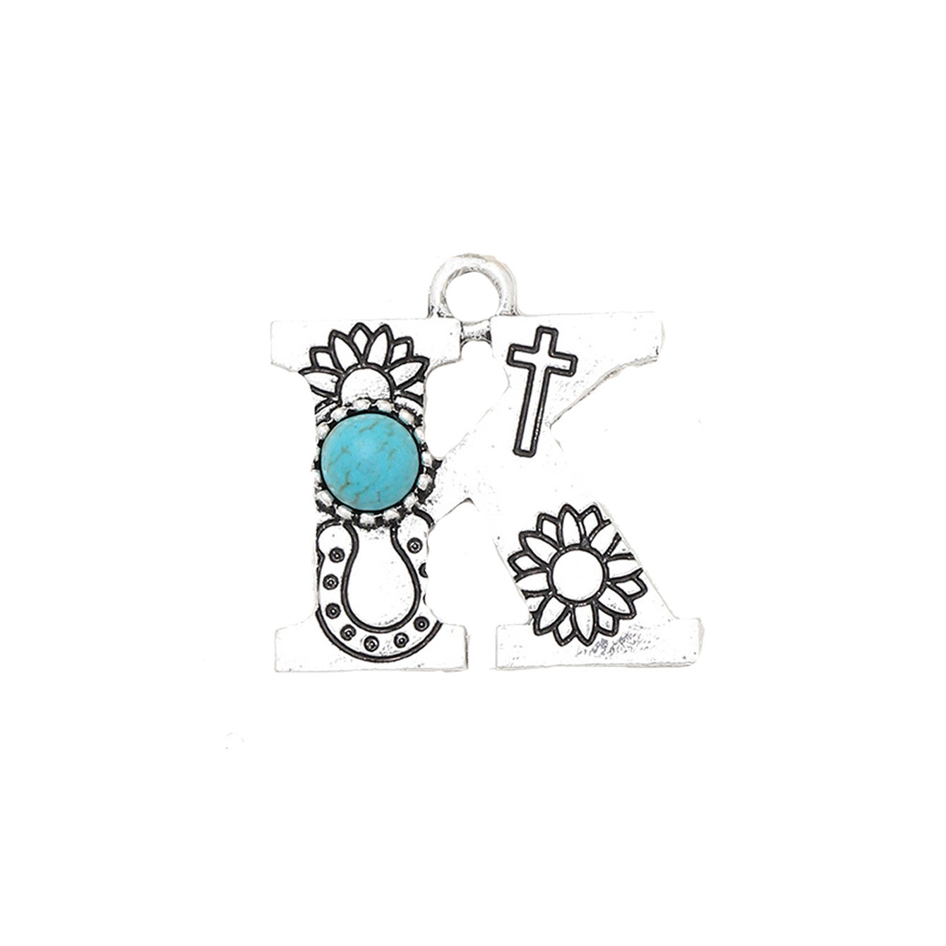 Fashion Alloy Alphabet Letter Earrings Accessories