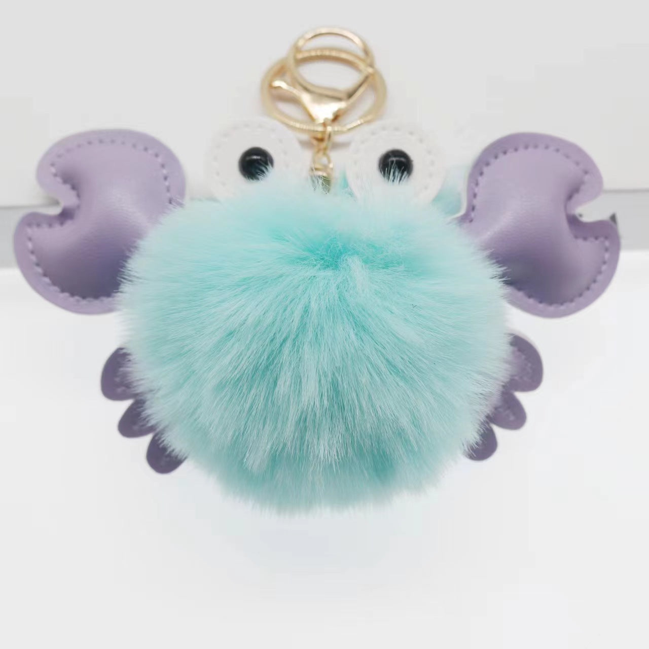 Pendentif porte-clés crabe mignon de dessin animé