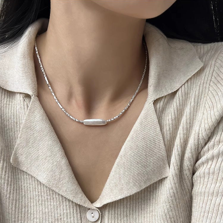 Cadena de clavícula Lux de entrada francesa retro