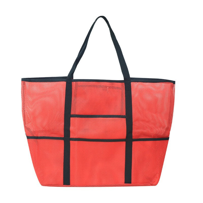 Bolso de playa grande Bolso de malla fitness