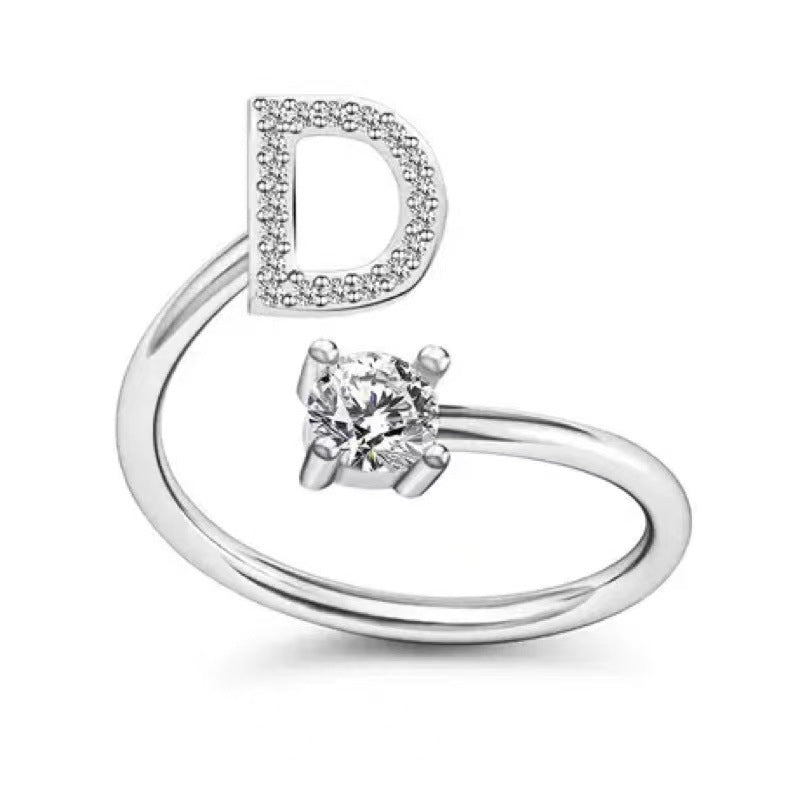 Anillo Letras Inglesas Boca Viva