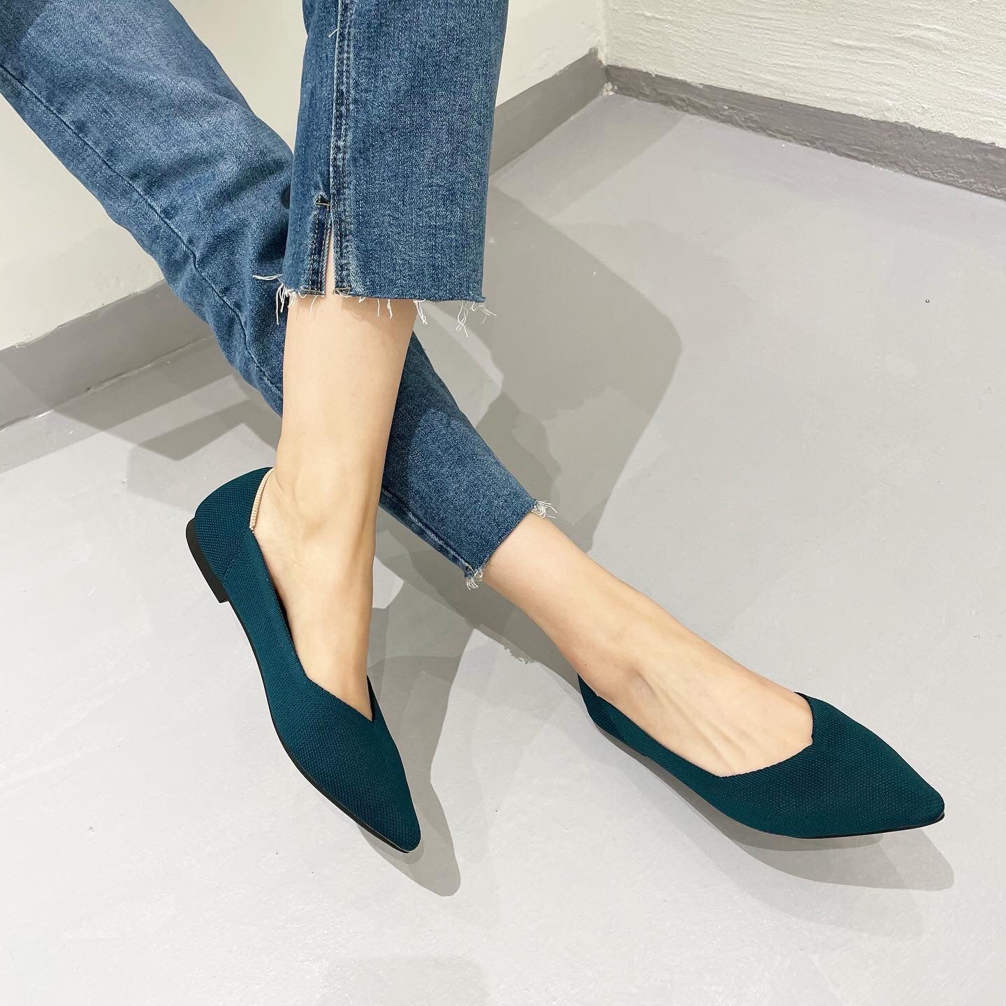 Chaussures plates volantes décontractées à la mode pour femmes
