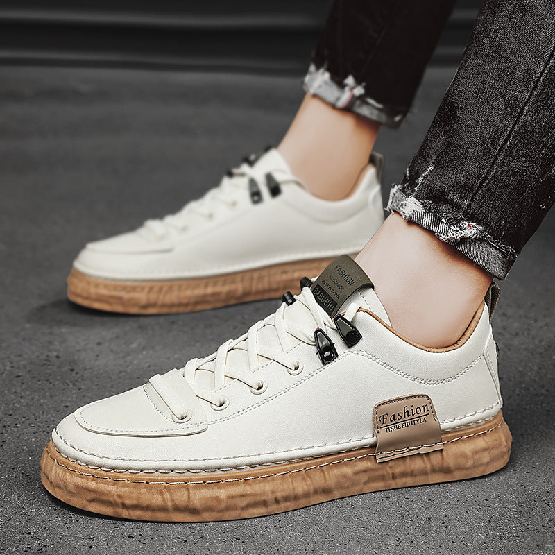 Chaussures de sport blanches respirantes pour hommes