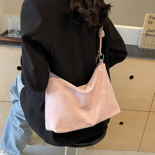 Autumn And Winter Crossbody Large-capacity Bucket Bag Fashion All-match High Sense