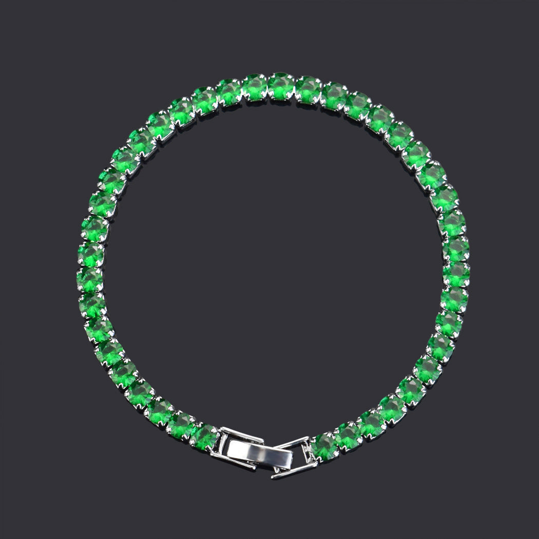 Bracelet tennis diamant mode femme