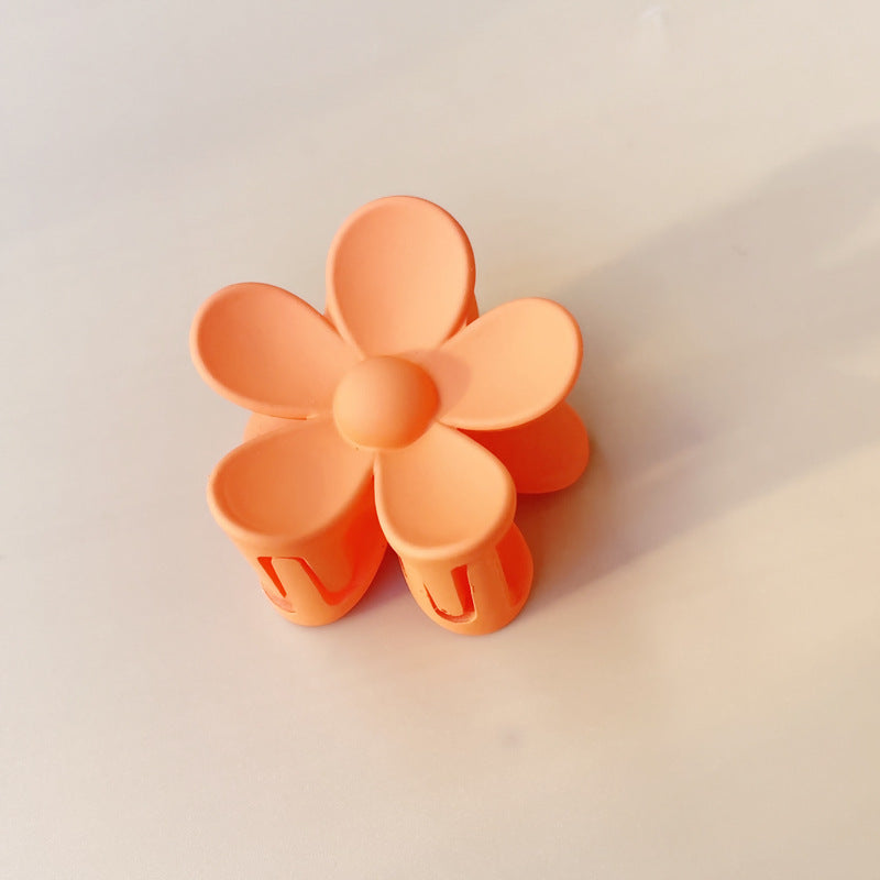 Pince à cheveux fleur givrée couleur bonbon d'été
