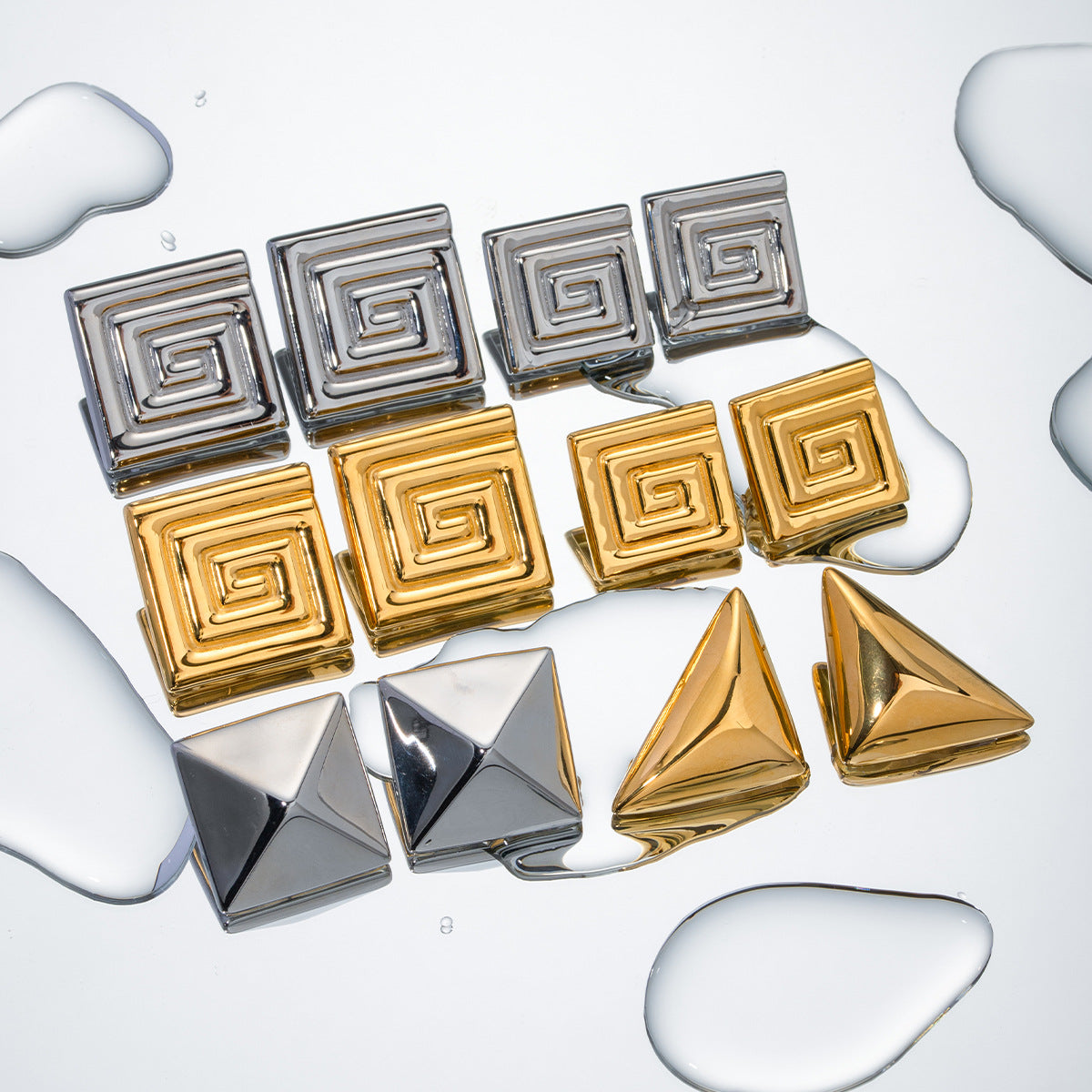 Pendientes Karina Oro