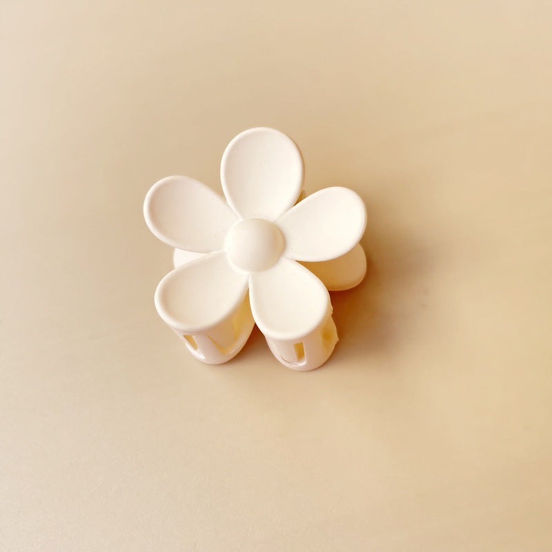 Pince à cheveux fleur givrée couleur bonbon d'été